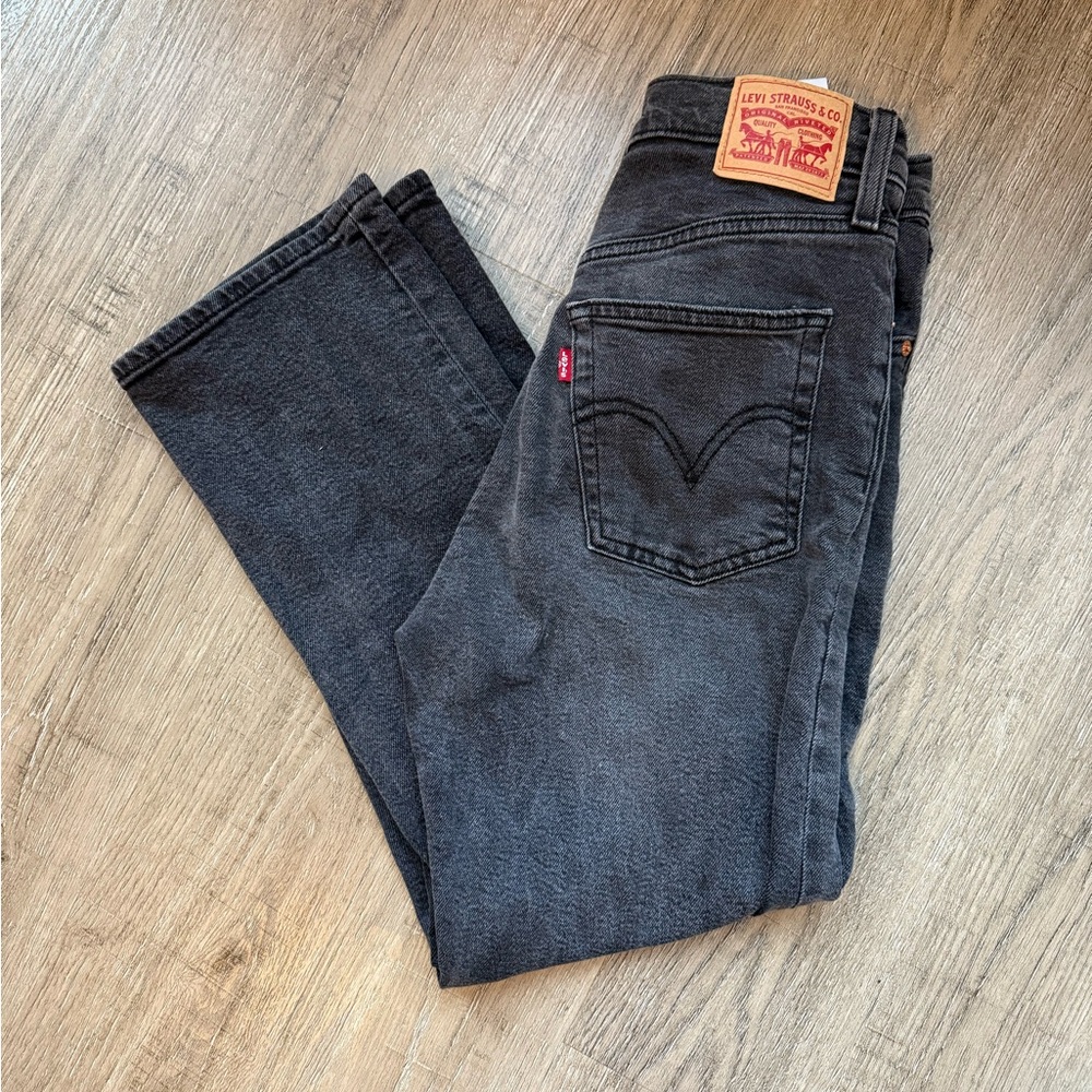 Levi’s rib cage straight Jeans